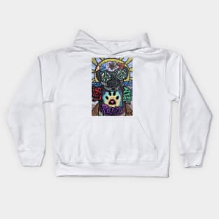 Peace Pug Kids Hoodie